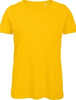 B&C Inspire T /women_° Dámske tričko s strihom Medium Fit z bio bavlny 01.TW43 gold