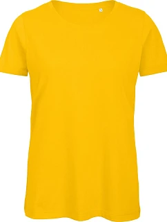 B&C Inspire T /women_° Dámske tričko s strihom Medium Fit z bio bavlny 01.TW43 gold