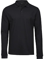 TJ Pánské elastické piqué polo s dl. rukávem 18. black model 22497396 - Tee Jays TJ Pánské elastické piqué polo s dl. rukávem 18. black model 22497396 - Tee Jays