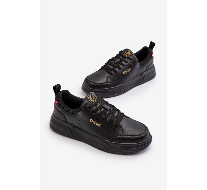 Pánské tenisky s Memory Foam System Big Star Černá model 21654662 - Big Star Shoes Pánské tenisky s Memory Foam System Big Star Černá model 21654662 - Big Star Shoes
