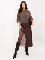 Svetr IT SW 72802.77 dark lilac Svetr IT SW 72802.77 dark lilac