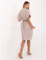 Sukienka MI SK model 21199544 ciemny bezowy - FPrice