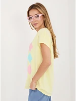 Bluzka RV BZ model 22102602 jasny żółty - FPrice