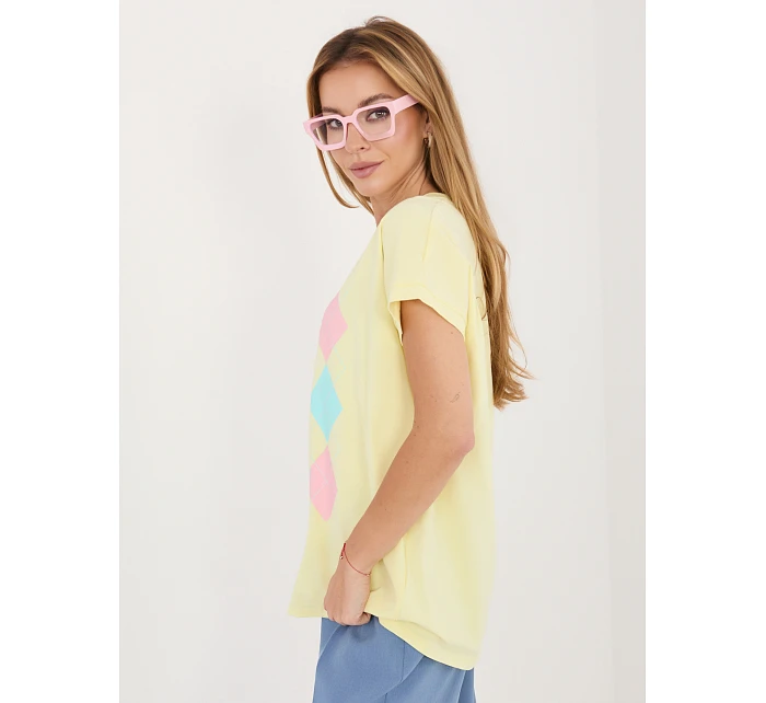 Bluzka RV BZ model 22102602 jasny żółty - FPrice