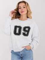 WT BL mikina A1267 1.66 svetlo šedá