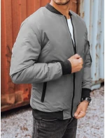 Pánska bunda bomber graphite FashionStreet TX3824