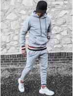 FashionStreet pánske svetlosivé tepláky AX0663 FashionStreet pánske svetlosivé tepláky AX0663