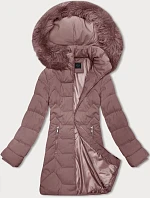 Dámska bunda s kapucňou J Style Pink (16M9121-51)
