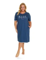 Dámska nočná košeľa 5366 modrá - Doctor Nap