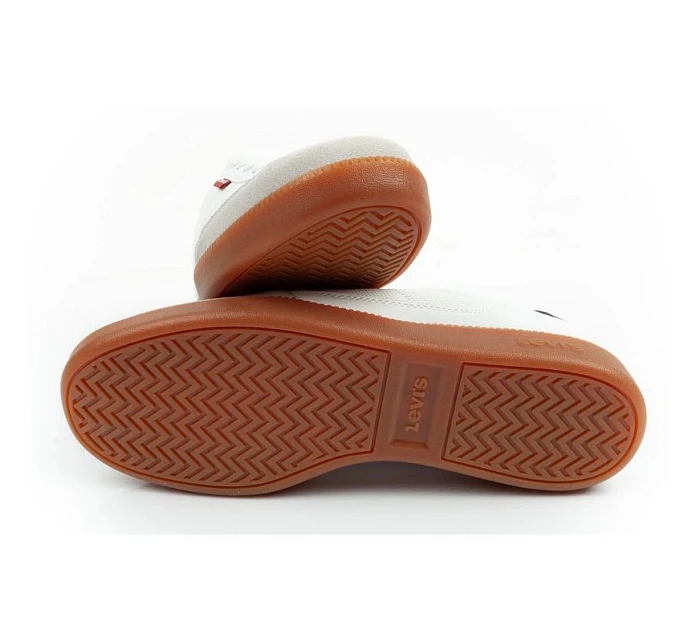 Dámske módne biele tenisky Levi's Jackson