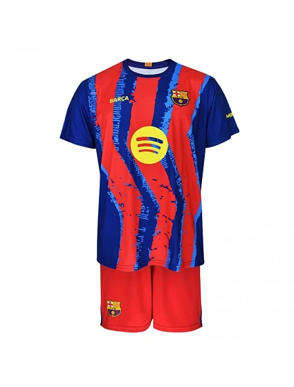 dres set šortky junior box  dětské model 22177488 - FC BARCELONA