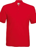 Fruit of the Loom 65/35 Pique Polo Piqué polo 16.3402 červená