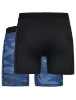Pánske funkčné boxerky 2p nett-m tmavo modrá - čierna - Kilpi