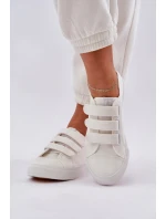 Nízké Tenisky Na Suchý Zip Bílé model 21684221 - Boto Nízké Tenisky Na Suchý Zip Bílé model 21684221 - Boto