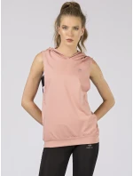 Dámska mikina 298 BZ TL 97106.32 tmavo ružová