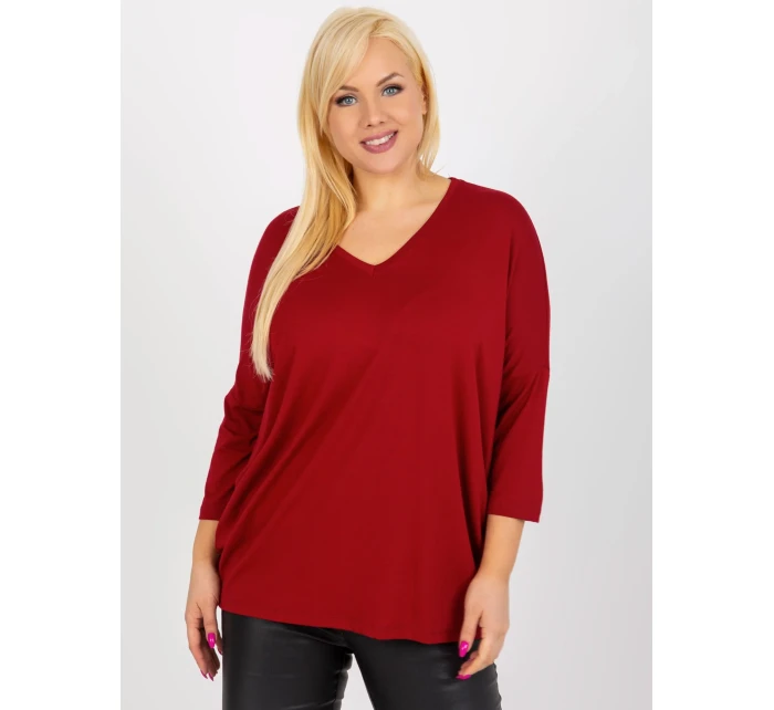 Blúzka RV BZ 5745.18 bordó Blúzka RV BZ 5745.18 bordó