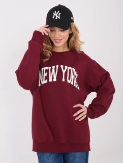 Bluza BL bordowy model 21801809 - FPrice