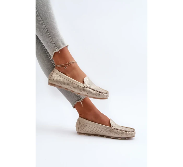 Dámske mokasíny Złote Ranica