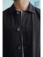 bunda deep black model 22500311 - NEOBLU bunda deep black model 22500311 - NEOBLU