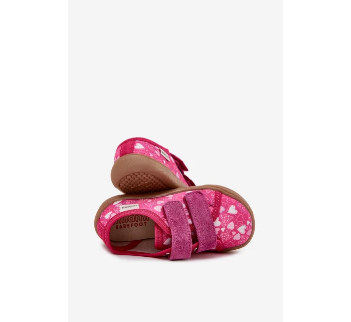 Pantofle Barefoot Dívčí  Fuchsie model 21705462 - Milami