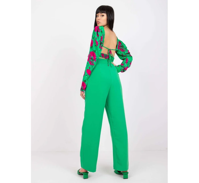 Nohavice FE SP 5616.27P zelené Nohavice FE SP 5616.27P zelené