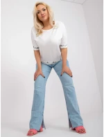 Bluzka RV BZ model 21127053 ecru - FPrice