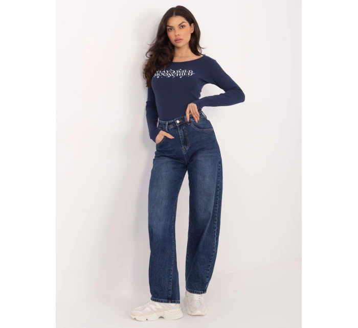 Blúzka WT BZ A1143.46 tmavomodrá