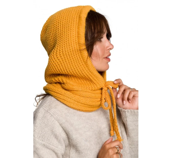 Dámska pletená kukla BK095 béžová - BEwear Dámska pletená kukla BK095 béžová - BEwear