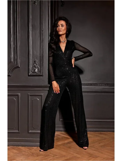 Dámský Overal model 21105534 černý - Roco Fashion