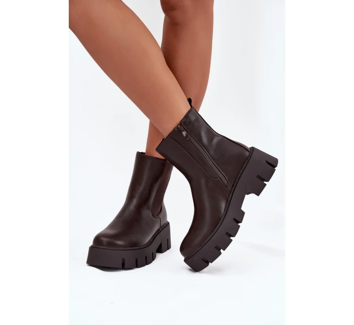 Topánky Jodhpur model 217709 Krok vo veľkom štýle