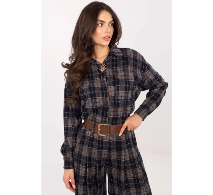 Košeľa s dlhým rukávom model 220041 Taliansko Moda