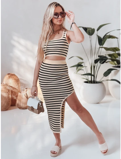 Dámská souprava one size beige Dstreet model 21988910 - FashionStreet