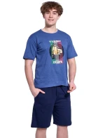 Chlapčenské pyžamo 500/49 Scooter - CORNETTE Chlapčenské pyžamo 500/49 Scooter - CORNETTE