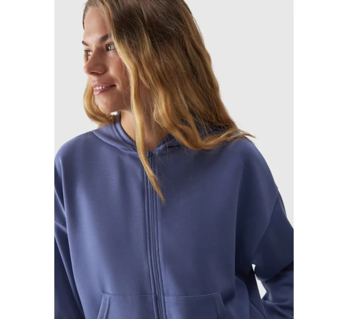 Dámska modalová elastická mikina 4F 4FWAW24TSWSF1341-32S