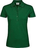 Tee Jays TJ 145 Dámske luxusné ťažké strečové piké polo 18.0145 lesná zeleň Tee Jays TJ 145 Dámske luxusné ťažké strečové piké polo 18.0145 lesná zeleň