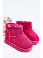 Dziecięce Ocieplane Botki Śniegowce Fuksja Gooby Dziecięce Ocieplane Botki Śniegowce Fuksja Gooby