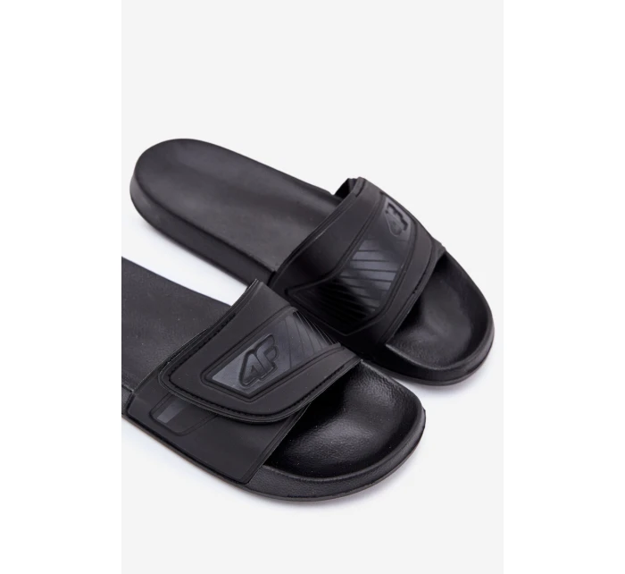 Pánské sandály Na Suchý zip model 21664822 Černé - 4F