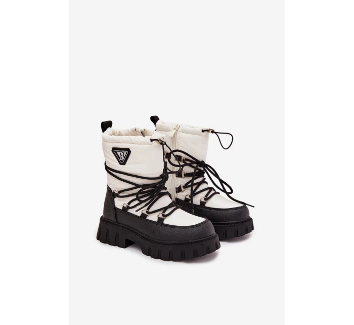 Dětské bílé sněhule Adelisse Dětské bílé sněhule Adelisse