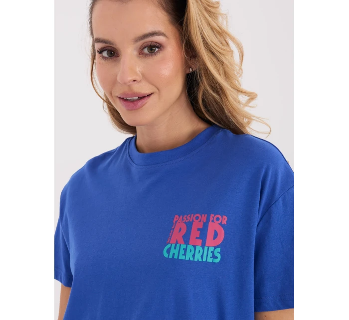 T shirt model 21791129 ciemny niebieski - FPrice