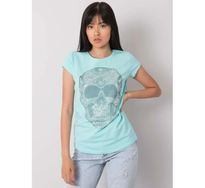 T košeľa EM TS ES 21 532.18 svetlo modrá