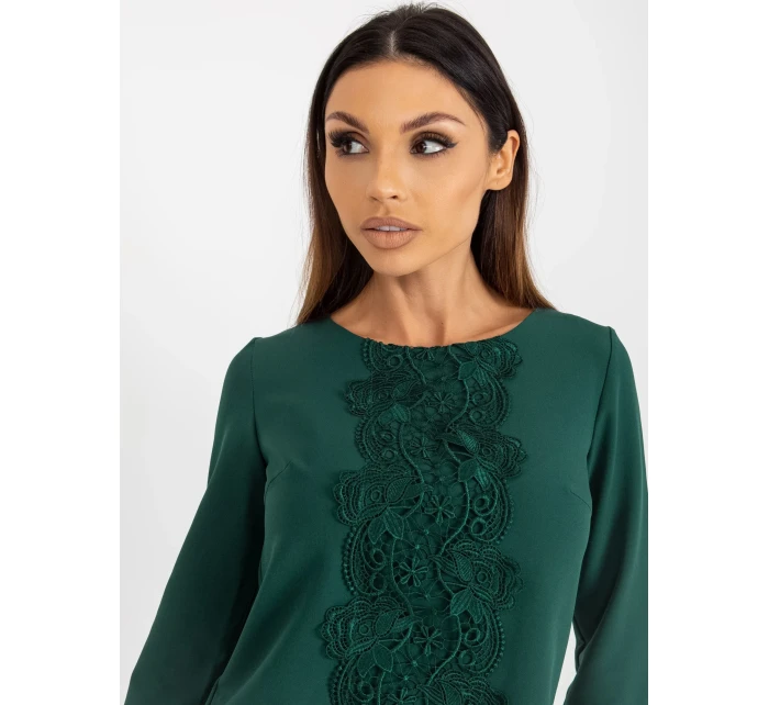 Blúzka LK BZ 506522.07 tmavo zelená