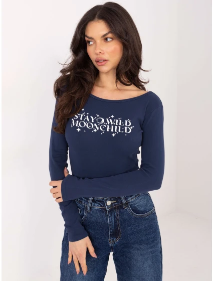 Blúzka WT BZ A1143.46 tmavomodrá