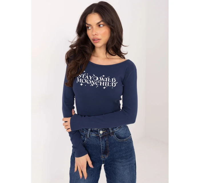 Blúzka WT BZ A1143.46 tmavomodrá