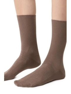 DÁMSKE PONOŽKY 062 DARK BEIGE 38-40