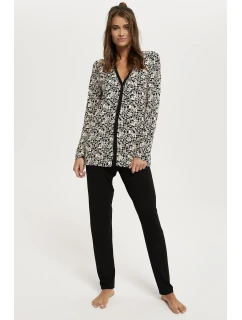 Talianska móda Abyssinia long length sp. farba:print/black