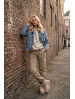 Dámské sněhule z přírodního semiše béžové Mairene Dámské sněhule z přírodního semiše béžové Mairene