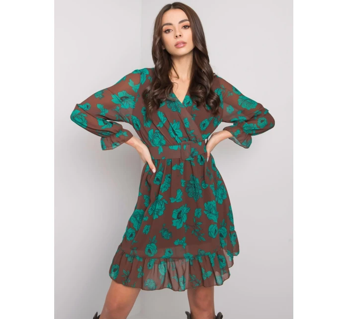 Šaty DHJ SK 12220 3.51P hnedá