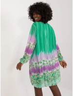 Sukienka DHJ SK model 20105200 zielony - FPrice Sukienka DHJ SK model 20105200 zielony - FPrice