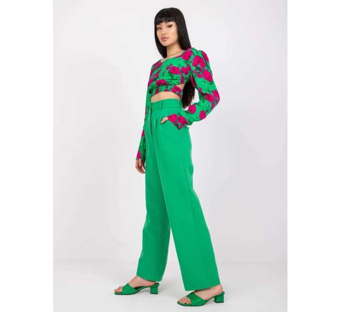 Nohavice FE SP 5616.27P zelené Nohavice FE SP 5616.27P zelené