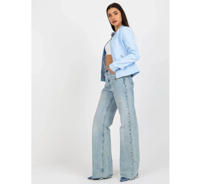 Dámska bunda NM KR G103 bunda.00P svetlo modrá - FPrice Dámska bunda NM KR G103 bunda.00P svetlo modrá - FPrice